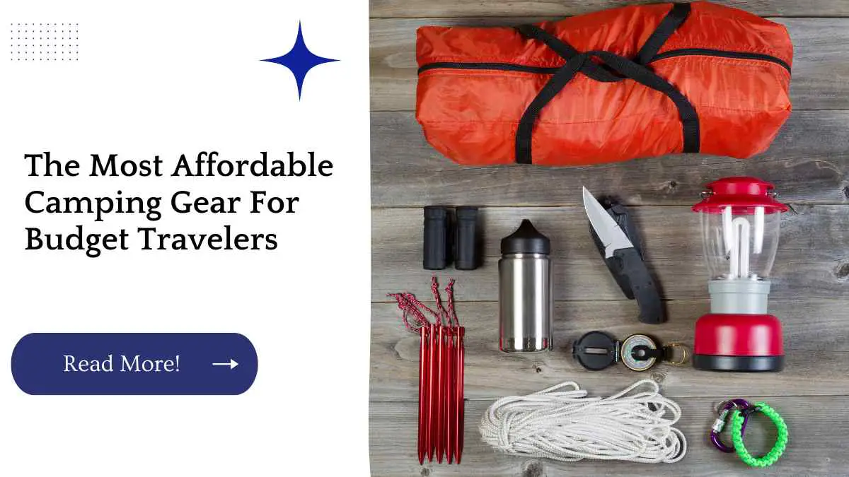 The Most Affordable Camping Gear For Budget Travelers